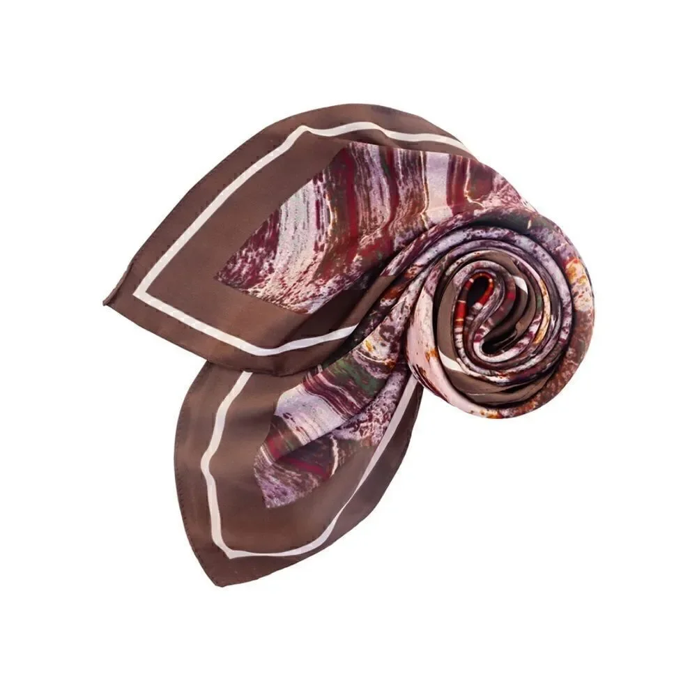 Abstract Silky Scarf